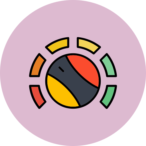 Thermostat free icon