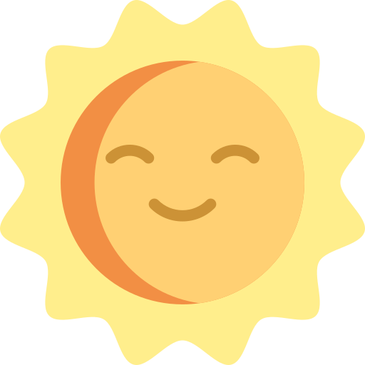 Sun free icon