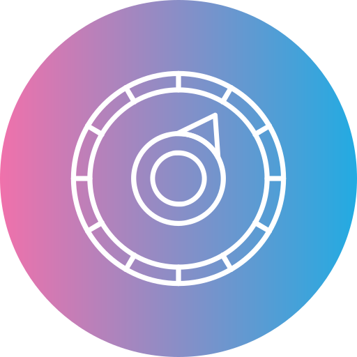 medidor de velocidad icono gratis