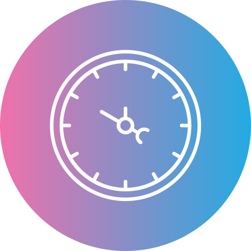 Wall clock free icon Wall clock free icon