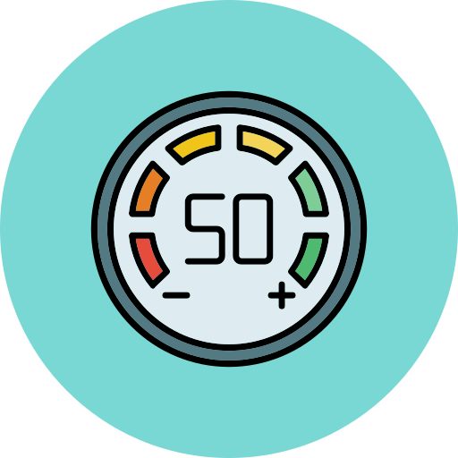 medidor de velocidad icono gratis