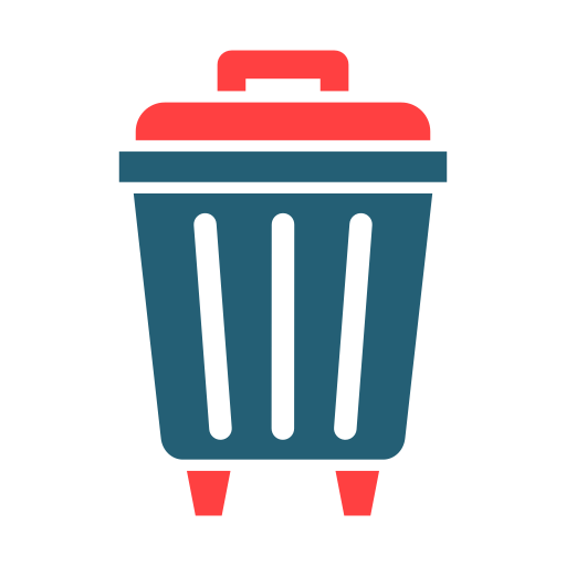 contenedor de basura icono gratis