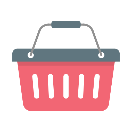 cesta de compras grátis ícone