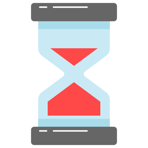 reloj de arena icono gratis