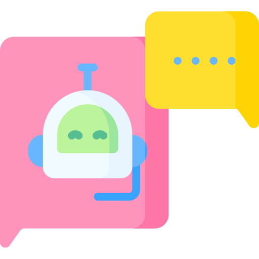 bot conversacional icono gratis