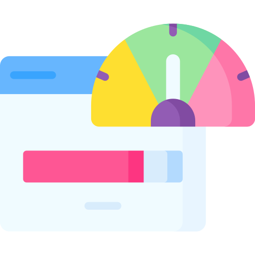 velocidad de página icono gratis