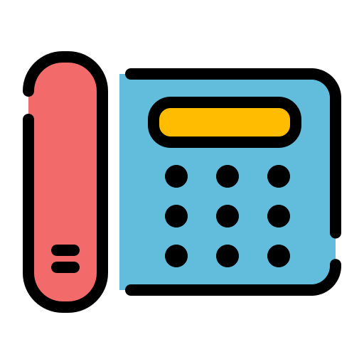 Telephone free icon