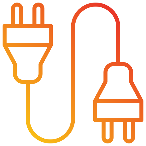 Plug free icon Plug free icon