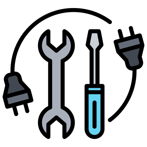 Electrical service free icon Electrical service free icon