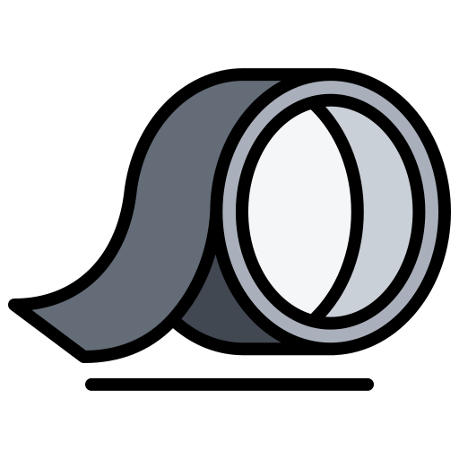 Tape free icon