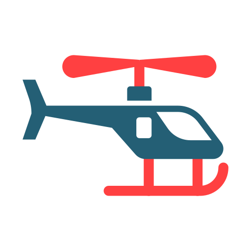 helicóptero icono gratis