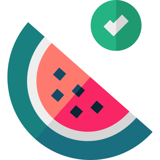 pastèque Icône gratuit