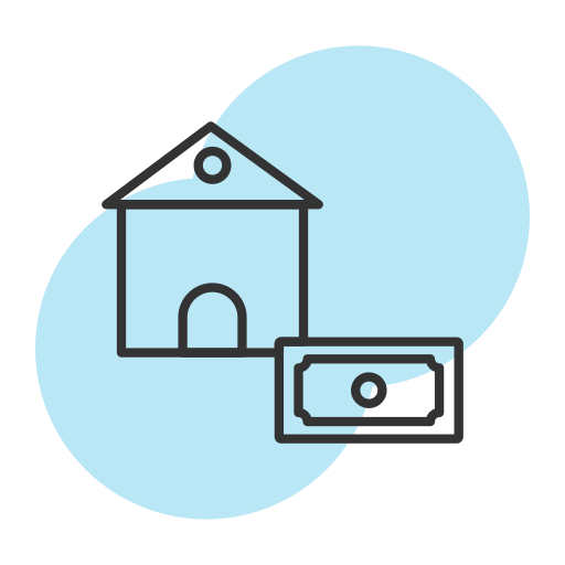 transferencia de dinero icono gratis