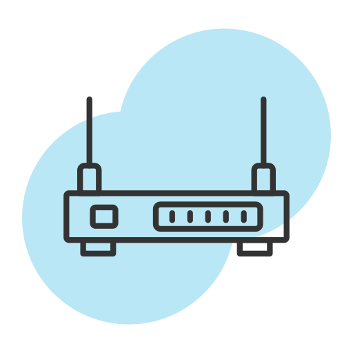 router de wifi icono gratis