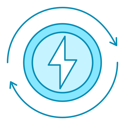 energia grátis ícone