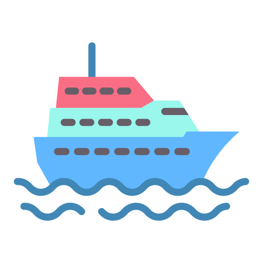 bateau de croisière Icône gratuit bateau de croisière Icône gratuit