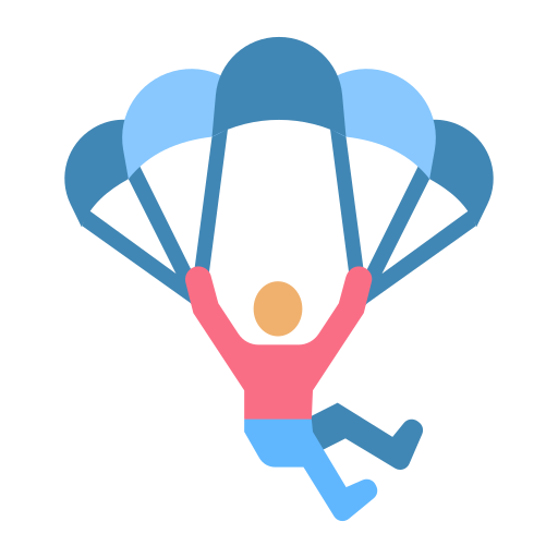 gleitschirmfliegen kostenlos Icon