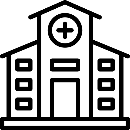hôpital Icône gratuit