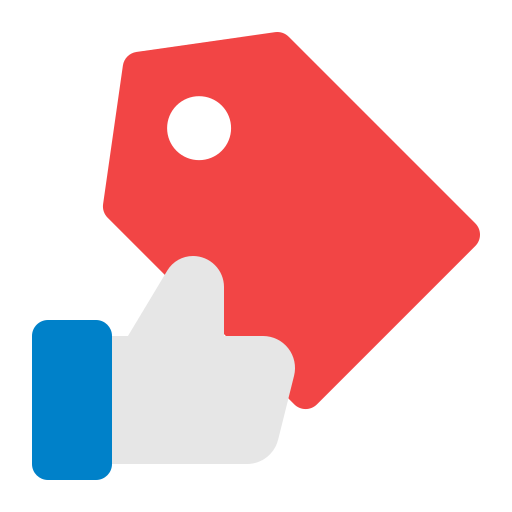 mejor precio icono gratis