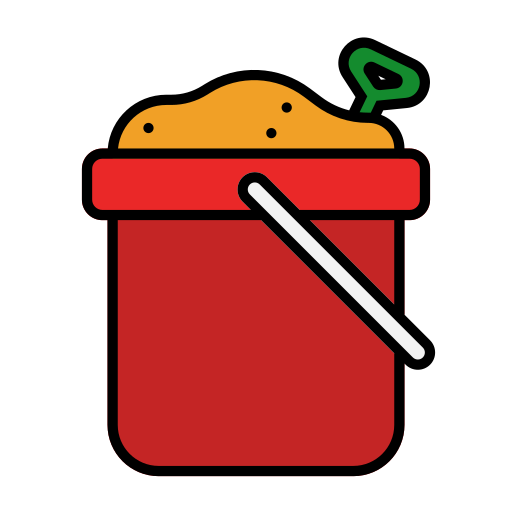 Sand bucket free icon Sand bucket free icon