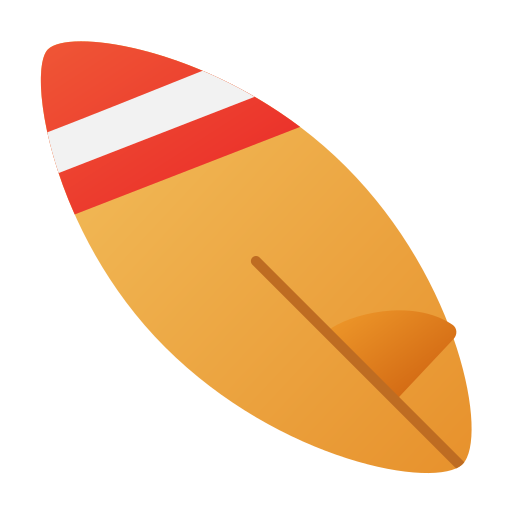 tabla de surf icono gratis