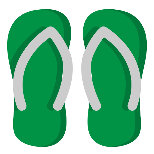 chancletas icono gratis