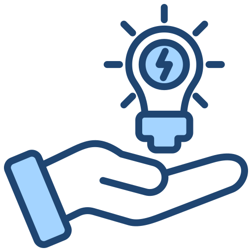 el ahorro de energía icono gratis