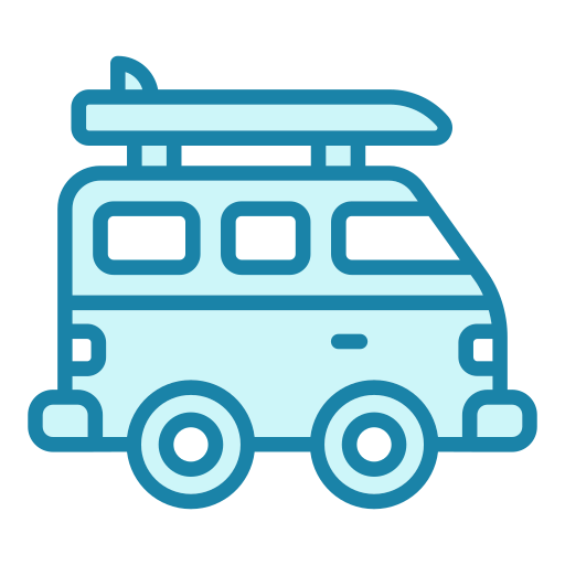 autocaravana icono gratis