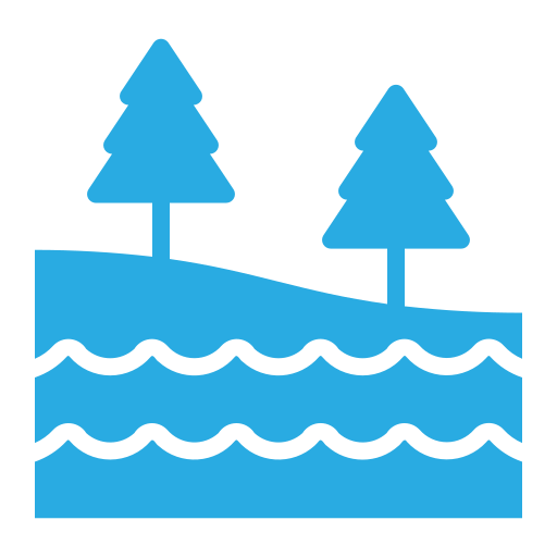 호수 무료 아이콘