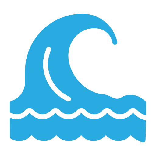 Wave free icon Wave free icon