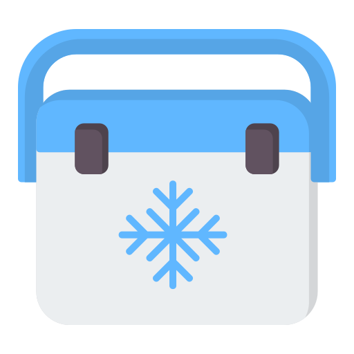 Ice box - Free holidays icons