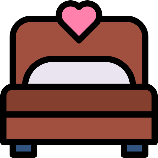 cama matrimonial icono gratis