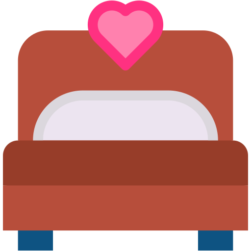 cama matrimonial icono gratis