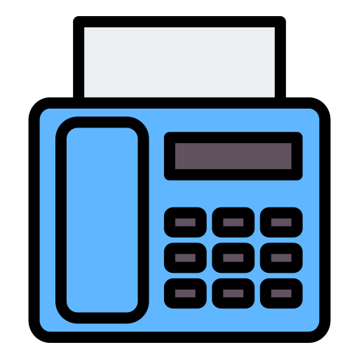 Fax machine free icon