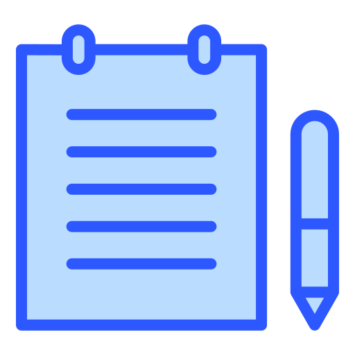 blocs de notas icono gratis