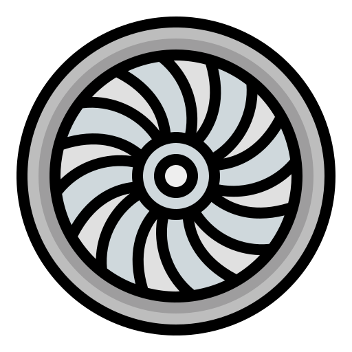 turbina icono gratis