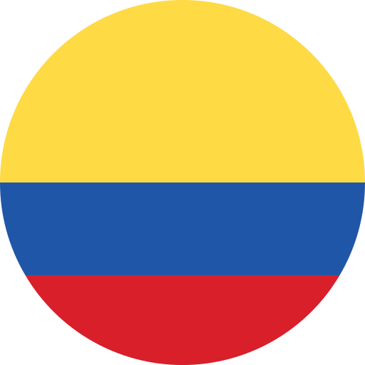 bandera colombiana icono gratis