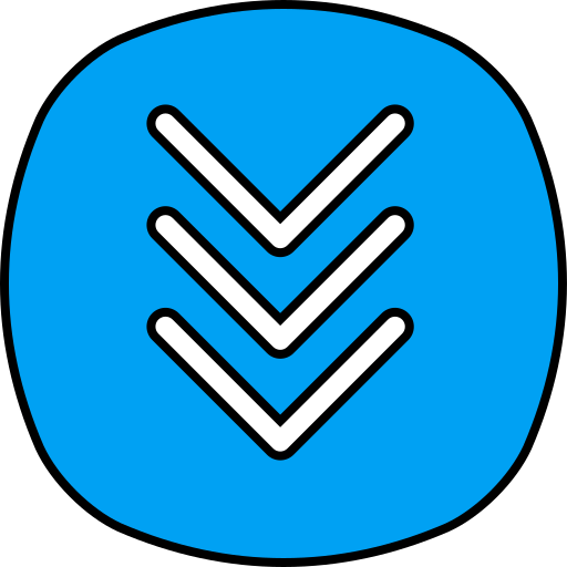 abajo cheurón icono gratis