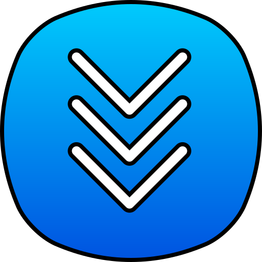 abajo cheurón icono gratis