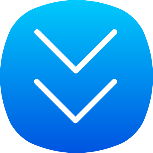 Вниз шеврон бесплатно иконка