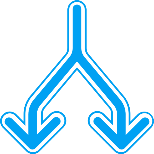 Two way free icon Two way free icon