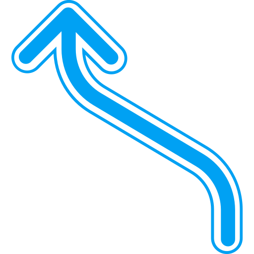 Turn left free icon