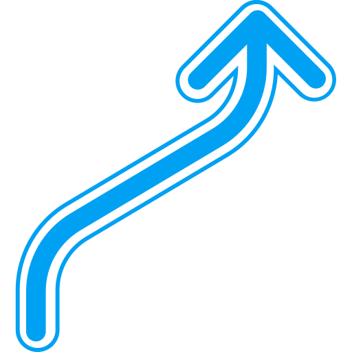 Turn right free icon Turn right free icon