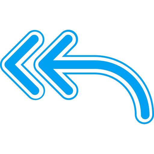 Turn left free icon Turn left free icon