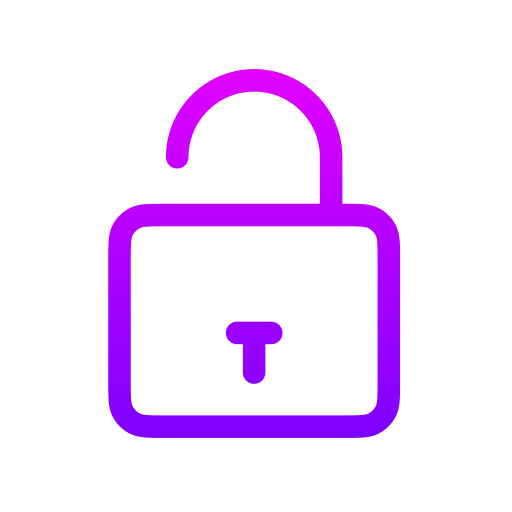 Unlock free icon