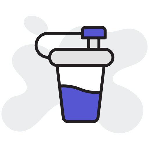 shake proteico grátis ícone