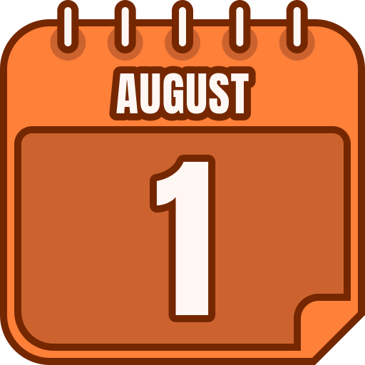 agosto icono gratis