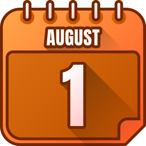 agosto icono gratis