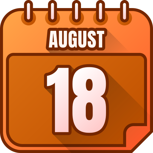 agosto icono gratis