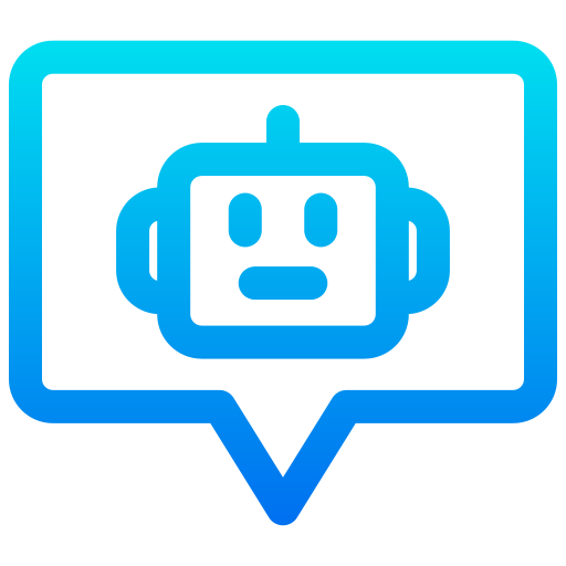 bot conversacional icono gratis